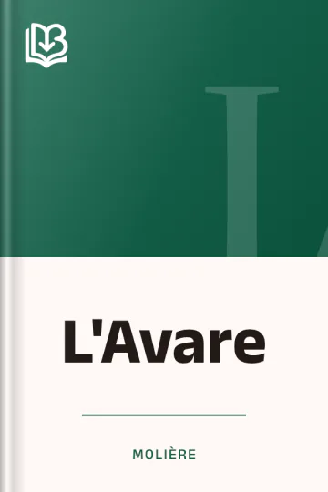 L'Avare de Molière, couverture du livre