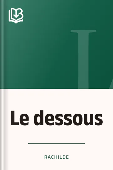 Le dessous de Rachilde, couverture du livre