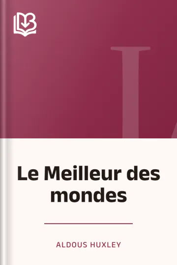 Le Meilleur des mondes d’Aldous Huxley, couverture du livre