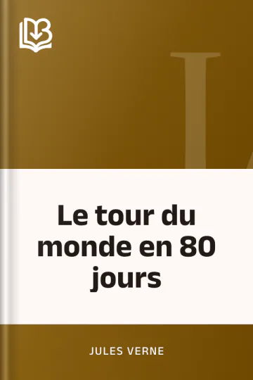 Le tour du monde en 80 jours de Jules Verne, couverture du livre