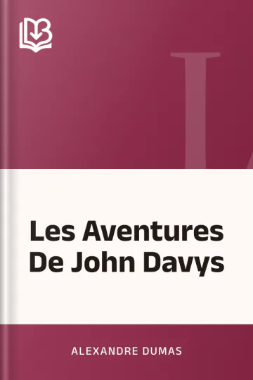 Les Aventures De John Davys d’Alexandre Dumas, couverture du livre