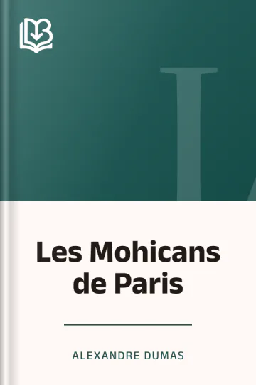 Les Mohicans de Paris d’Alexandre Dumas, couverture du livre