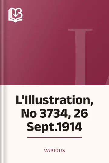 L'Illustration, No 3734, 26 Sept.1914 de Various, couverture du livre