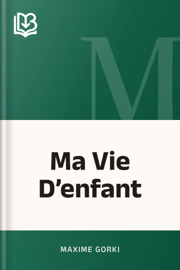 Ma Vie D’enfant de Maxime Gorki, couverture du livre
