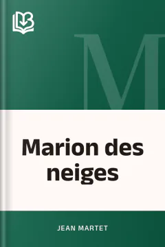 Marion des neiges - Jean Martet