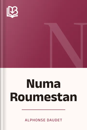 Numa Roumestan d’Alphonse Daudet, couverture du livre