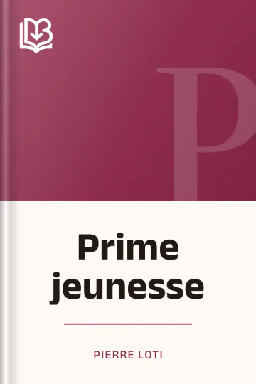 Prime jeunesse de Pierre Loti, couverture du livre