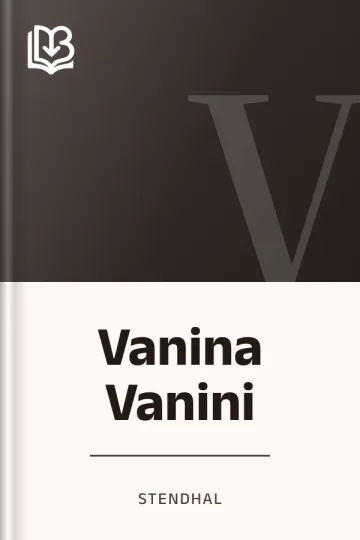 Vanina Vanini de Stendhal, couverture du livre
