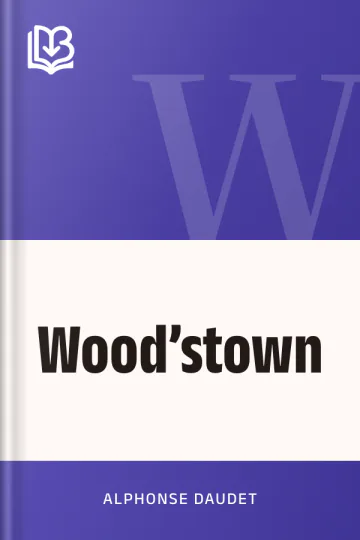 Wood’stown d’Alphonse Daudet, couverture du livre