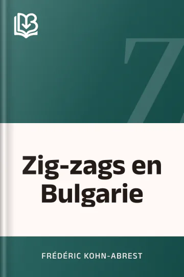 Zig-zags en Bulgarie de Frédéric Kohn-Abrest, couverture du livre