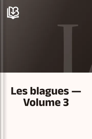 Les blagues — Volume 3, couverture du livre