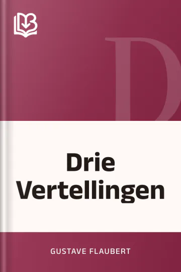 Drie Vertellingen van Gustave Flaubert, boekomslag