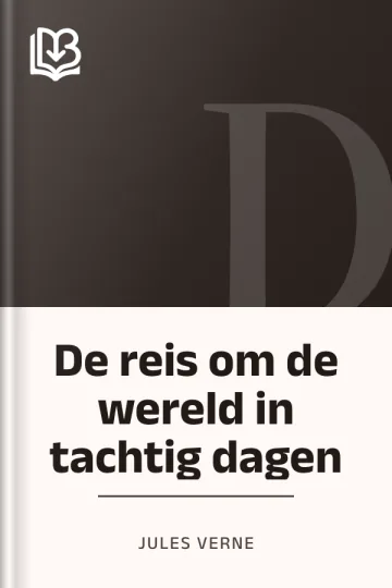 De reis om de wereld in tachtig dagen van Jules Verne, boekomslag