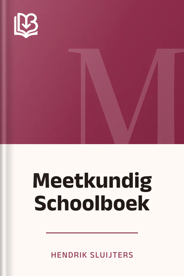 Meetkundig Schoolboek van Hendrik Sluijters, boekomslag