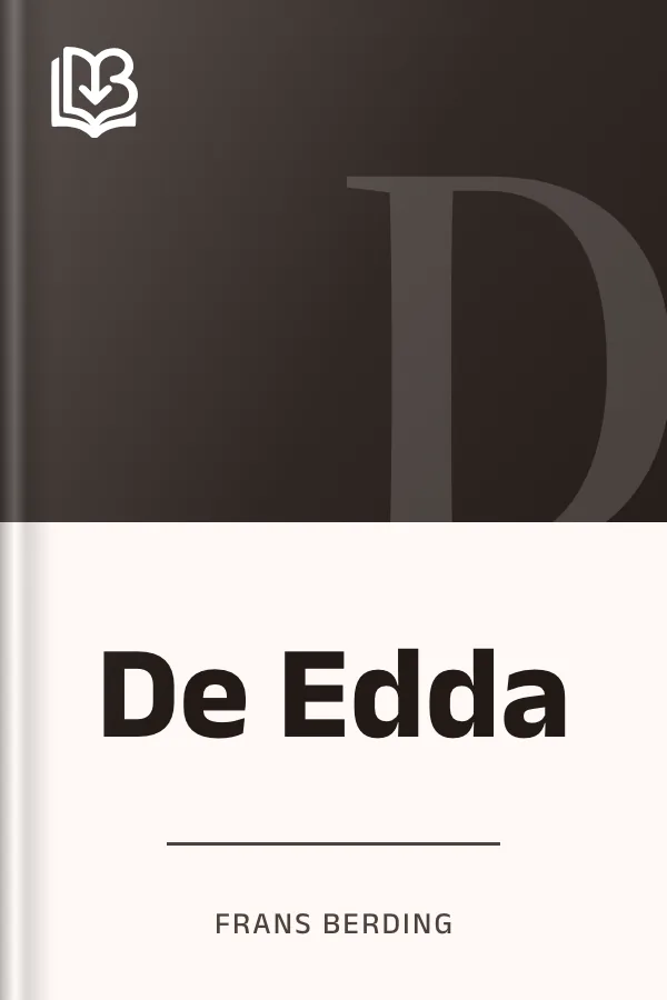 De Edda van Frans Berding, boekomslag