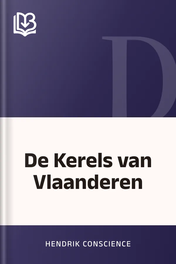 De Kerels van Vlaanderen van Hendrik Conscience, boekomslag