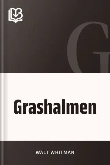 Grashalmen van Walt Whitman, boekomslag