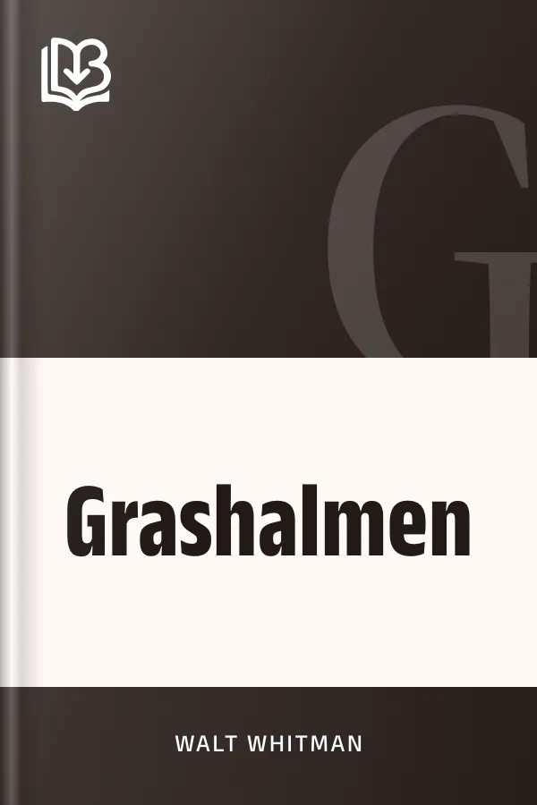 Grashalmen van Walt Whitman, boekomslag