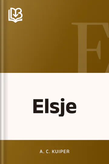 Elsje van A. C. Kuiper, boekomslag