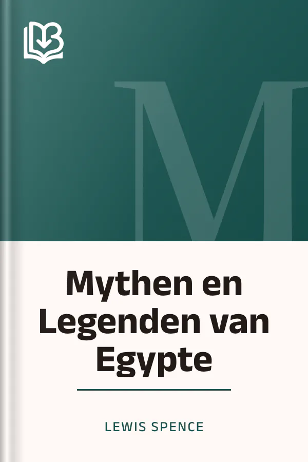 Mythen en Legenden van Egypte van Lewis Spence, boekomslag