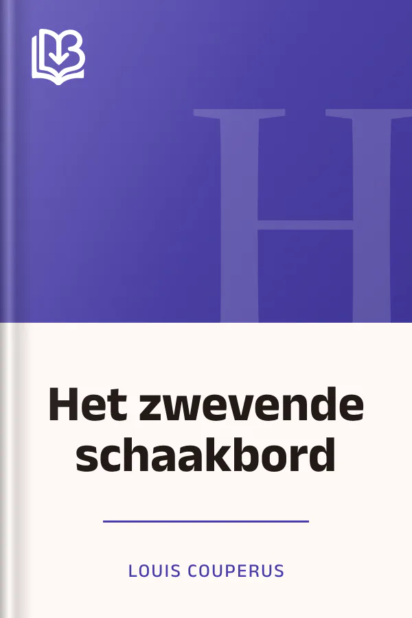 Het zwevende schaakbord van Louis Couperus, boekomslag