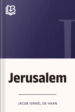 Jerusalem - Jacob Israël de Haan