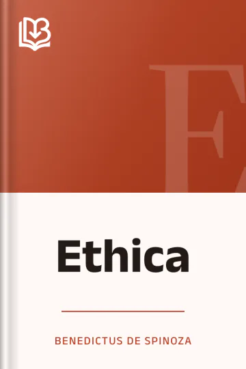 Ethica van Benedictus de Spinoza, boekomslag